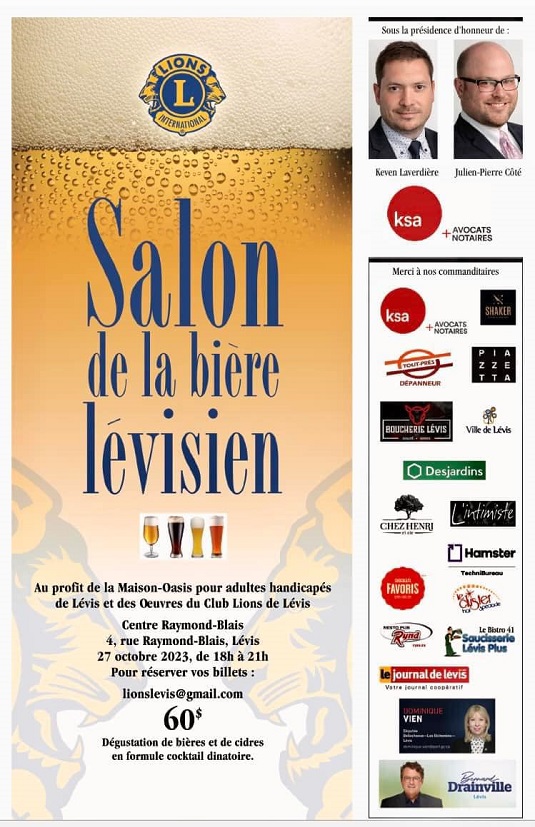 Salon de la Bière Lévisien